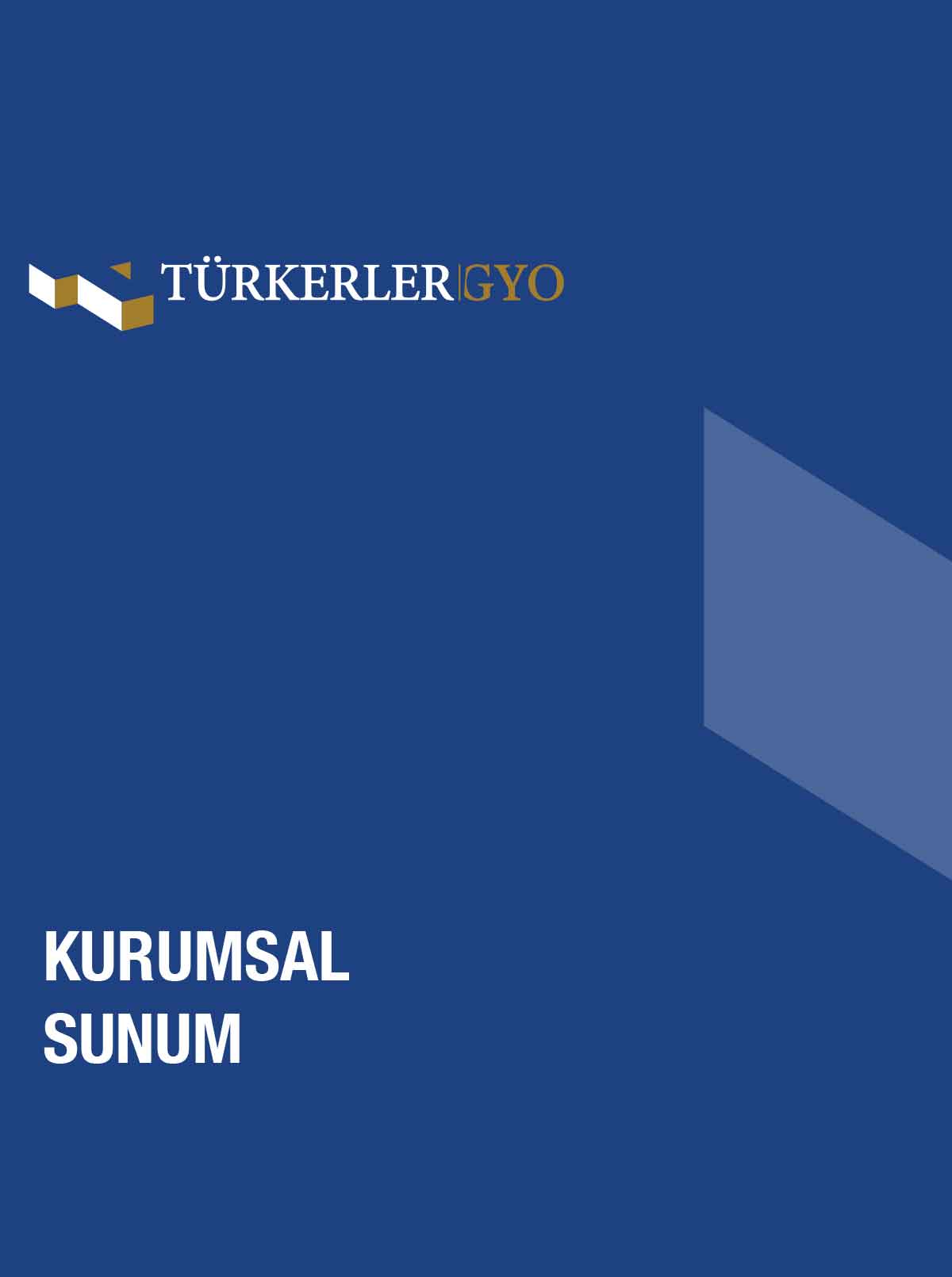 Türkerler GYO Kurumsal Sunum